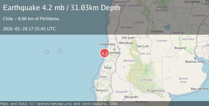 Map of OFFSHORE O'HIGGINS, CHILE