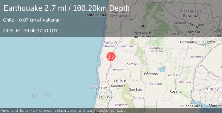 Map of ATACAMA, CHILE