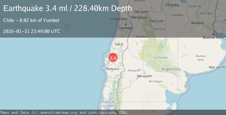 Map of BIO-BIO, CHILE