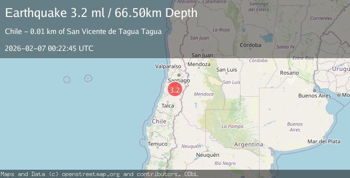 Map of LIBERTADOR O'HIGGINS, CHILE