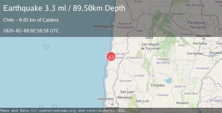 Map of ATACAMA, CHILE