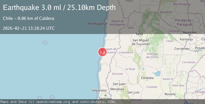 Map of OFFSHORE ATACAMA, CHILE