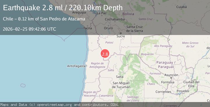 Map of POTOSI, BOLIVIA