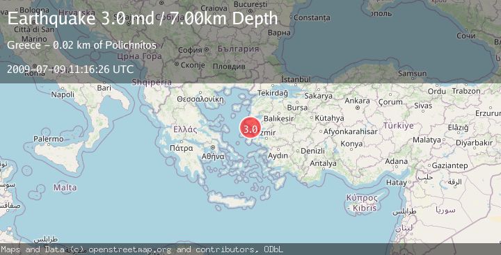 Map of NEAR THE COAST OF WESTERN TURKEY