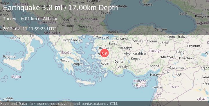 Map of WESTERN TURKEY