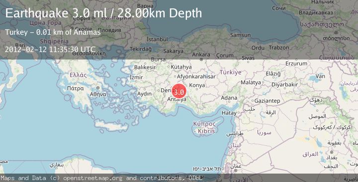 Map of WESTERN TURKEY