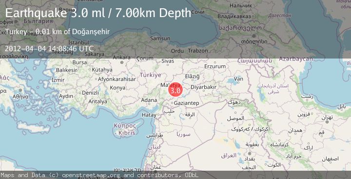 Map of CENTRAL TURKEY