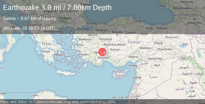 Map of WESTERN TURKEY