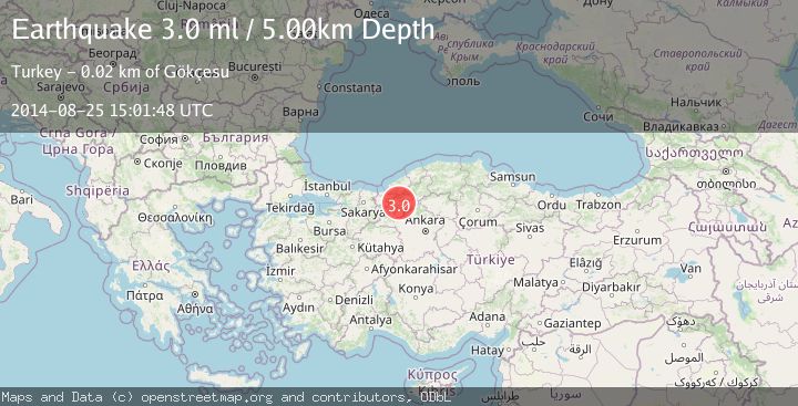 Map of WESTERN TURKEY