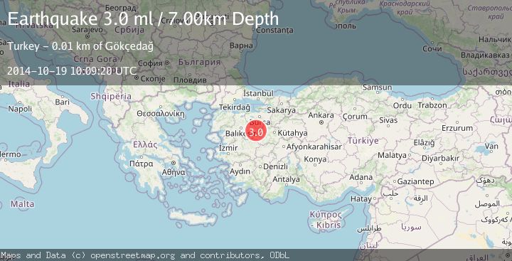 Map of WESTERN TURKEY