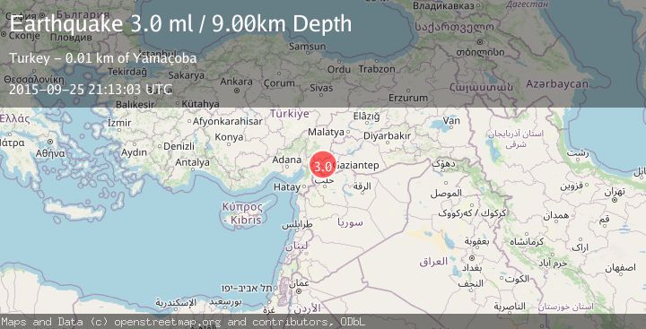 Map of CENTRAL TURKEY