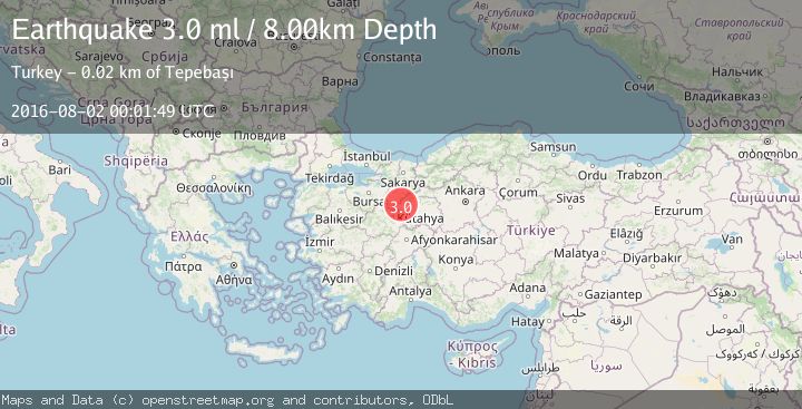 Map of WESTERN TURKEY
