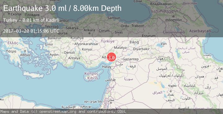 Map of CENTRAL TURKEY