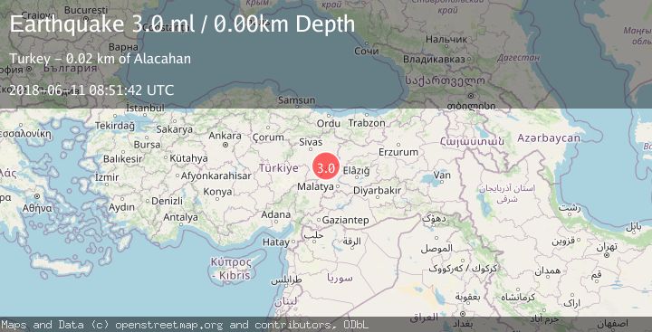 Map of CENTRAL TURKEY