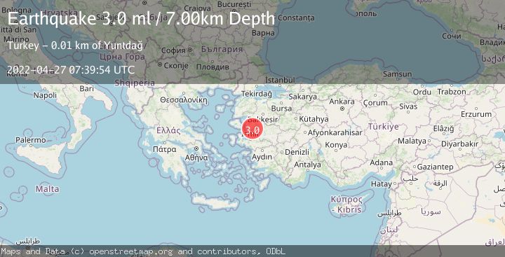 Map of WESTERN TURKEY