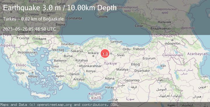 Map of CENTRAL TURKEY