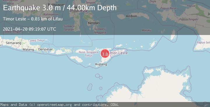 Map of KEPULAUAN ALOR, INDONESIA