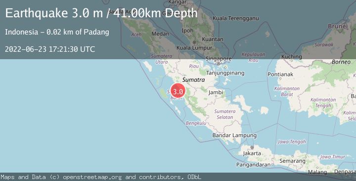 Map of SOUTHERN SUMATRA, INDONESIA