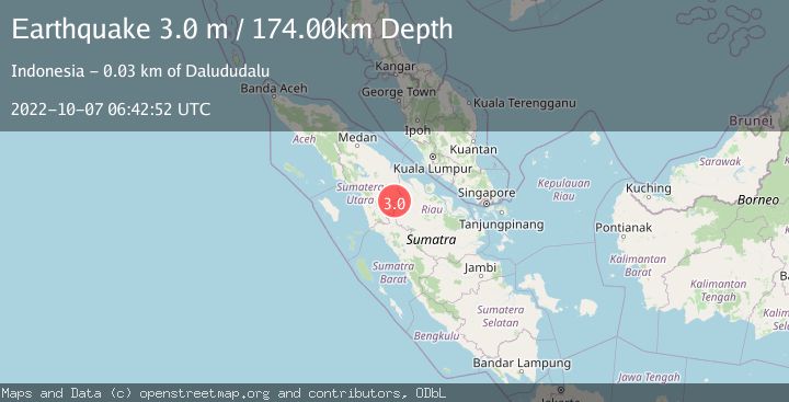 Map of NORTHERN SUMATRA, INDONESIA