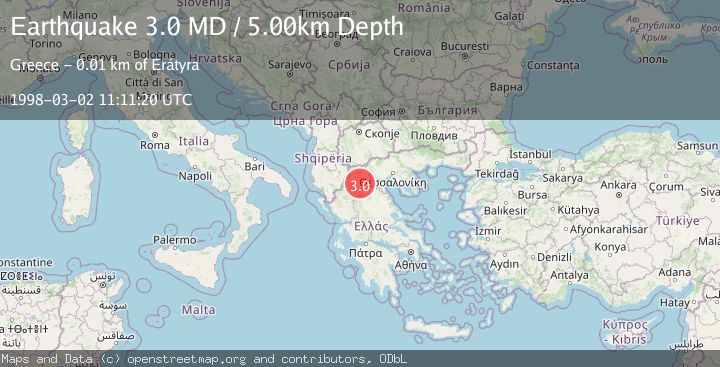 Map of GREECE