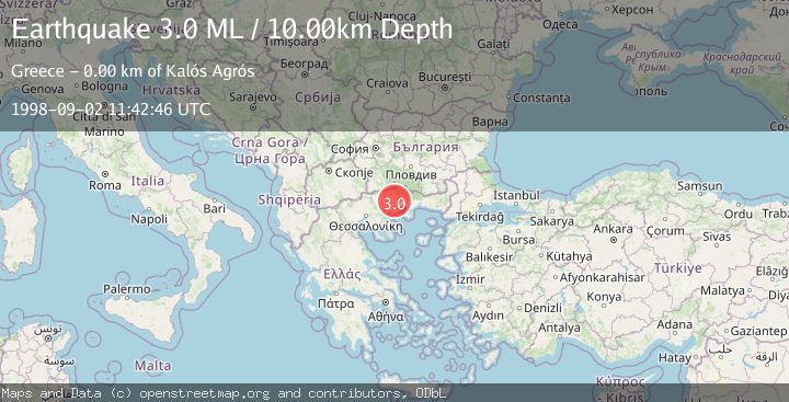Map of GREECE