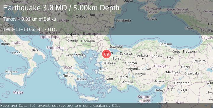 Map of WESTERN TURKEY