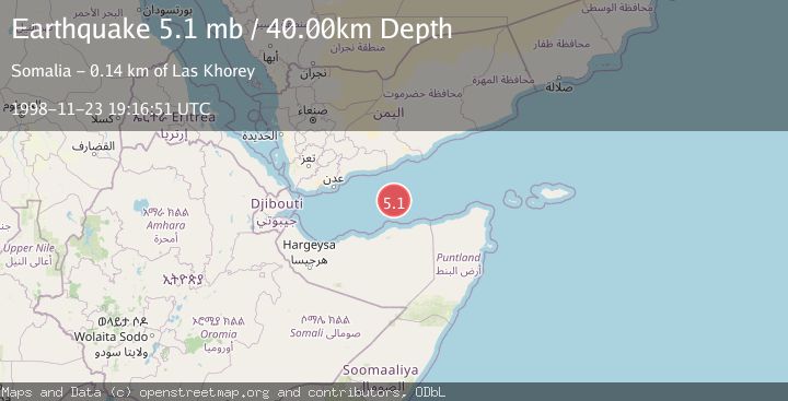 Map of GULF OF ADEN