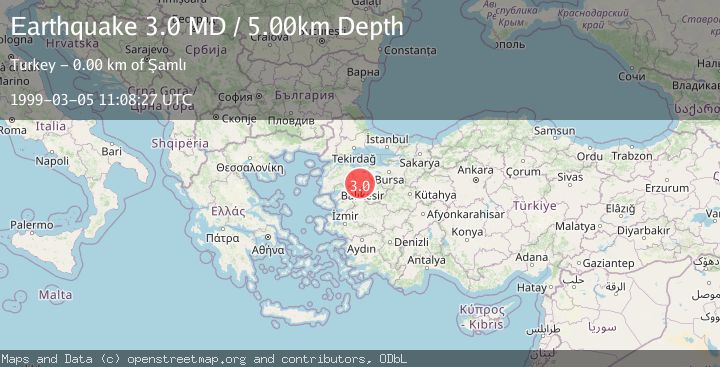 Map of WESTERN TURKEY