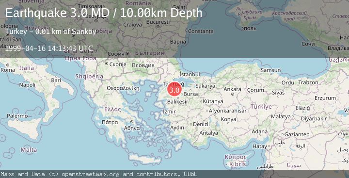 Map of WESTERN TURKEY
