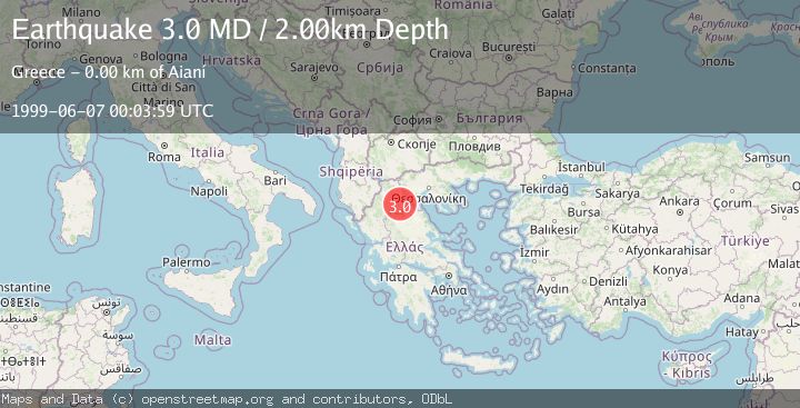 Map of GREECE