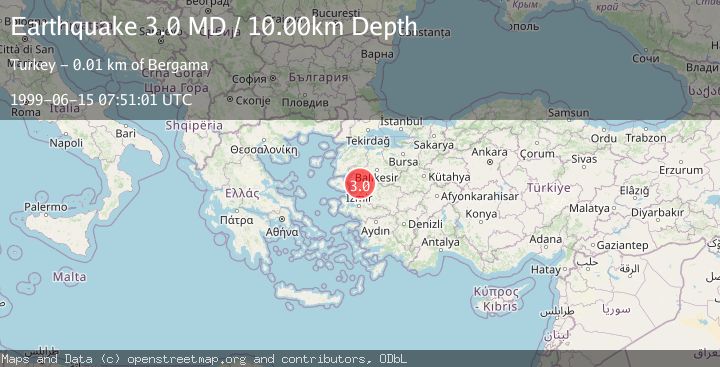 Map of WESTERN TURKEY