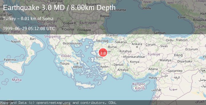 Map of WESTERN TURKEY