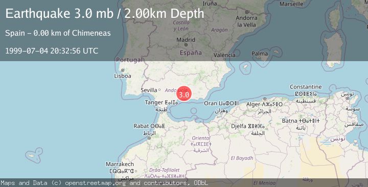 Map of SPAIN