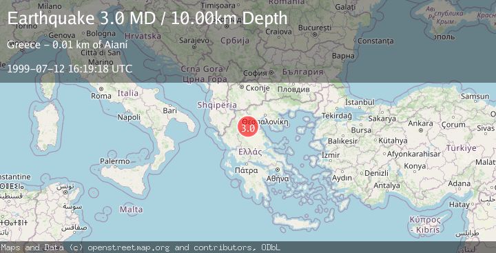 Map of GREECE