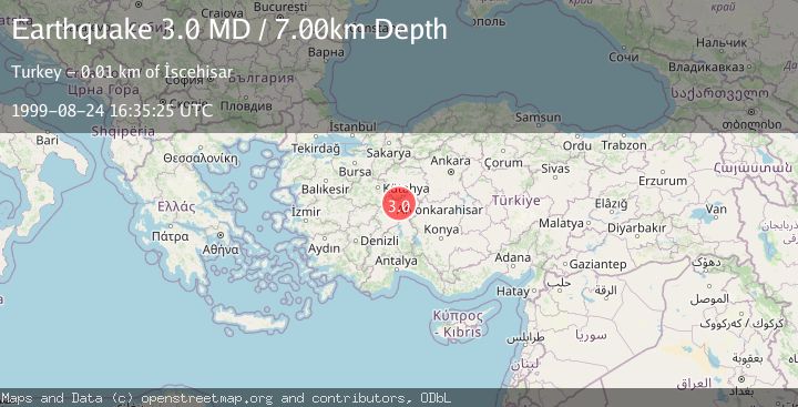 Map of WESTERN TURKEY