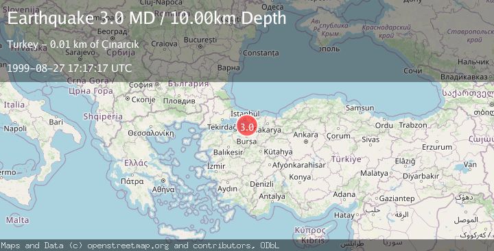 Map of WESTERN TURKEY