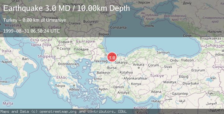 Map of WESTERN TURKEY