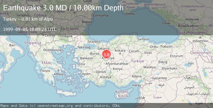 Map of WESTERN TURKEY