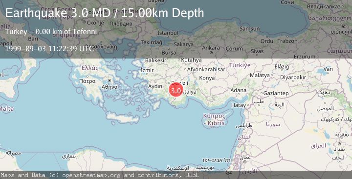 Map of WESTERN TURKEY