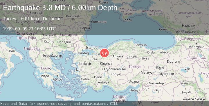 Map of WESTERN TURKEY
