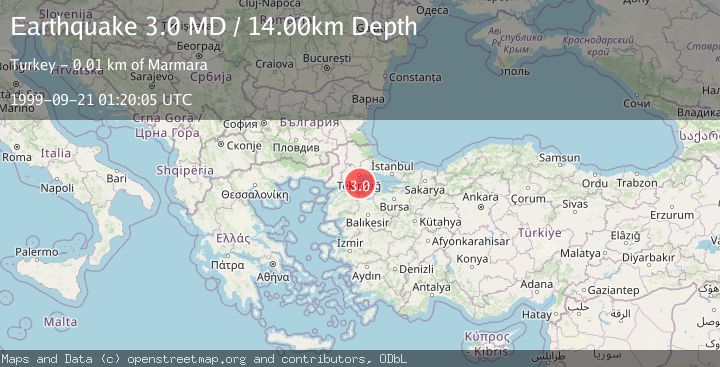 Map of WESTERN TURKEY
