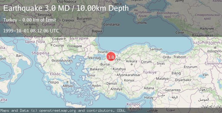 Map of WESTERN TURKEY