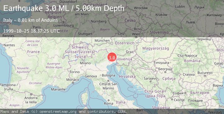 Map of NORTHERN ITALY