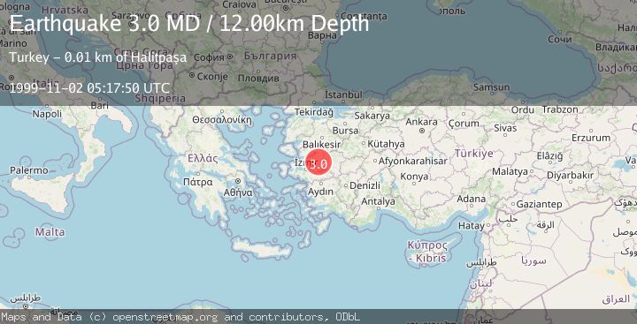 Map of WESTERN TURKEY