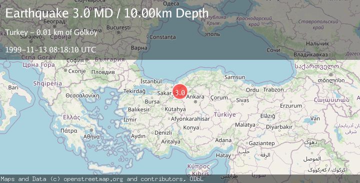 Map of WESTERN TURKEY