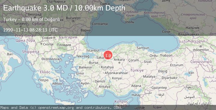 Map of WESTERN TURKEY