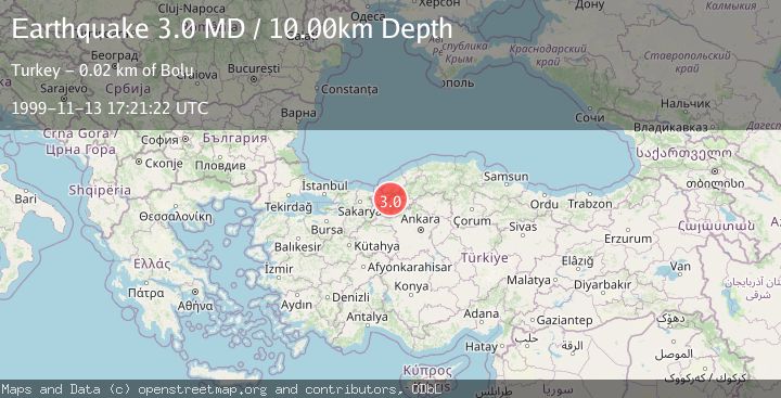 Map of WESTERN TURKEY