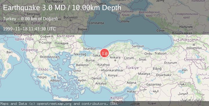 Map of WESTERN TURKEY