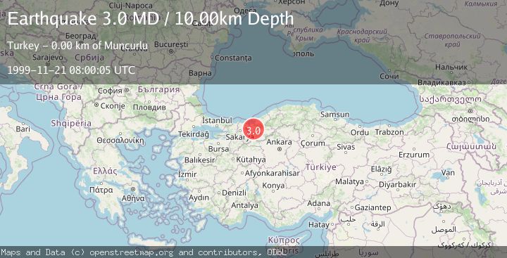 Map of WESTERN TURKEY