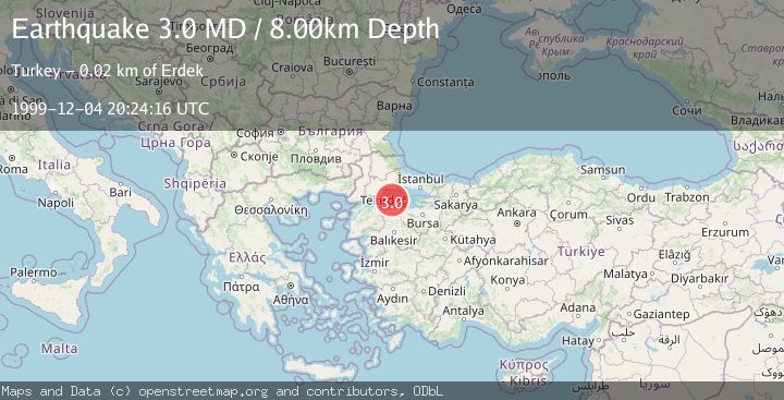 Map of WESTERN TURKEY